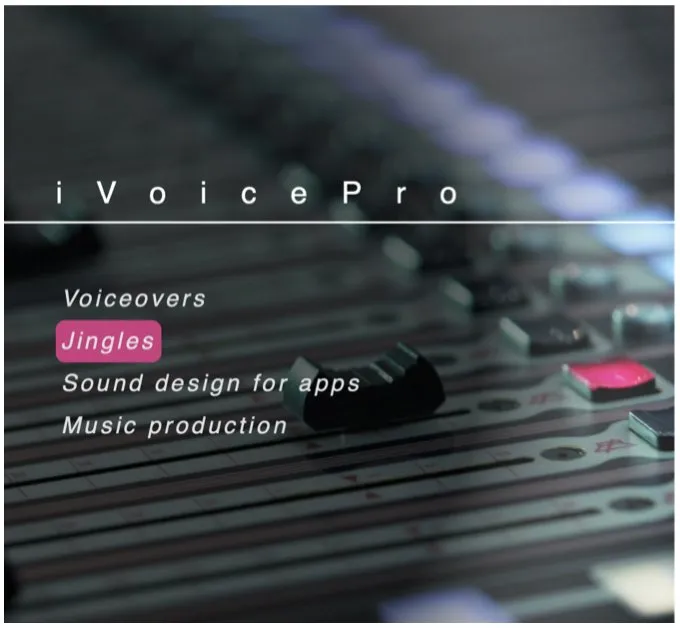 iVoicePro website, built by 7MS