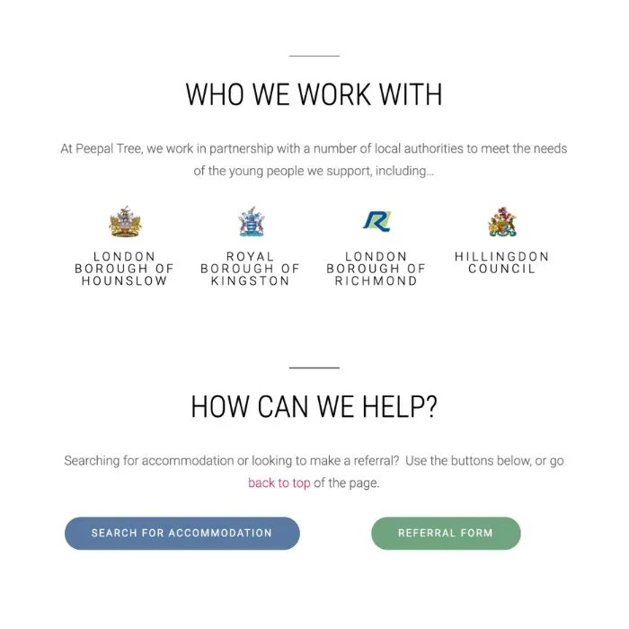 Peepal Tree website, built by 7MS